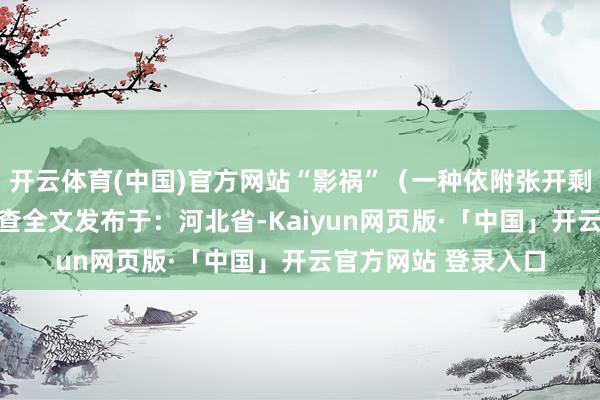 开云体育(中国)官方网站“影祸”（一种依附张开剩余90%登录后可稽查全文发布于：河北省-Kaiyun网页版·「中国」开云官方网站 登录入口